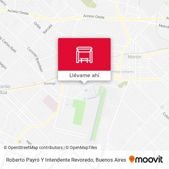 Mapa de Roberto Payró Y Intendente Revoredo