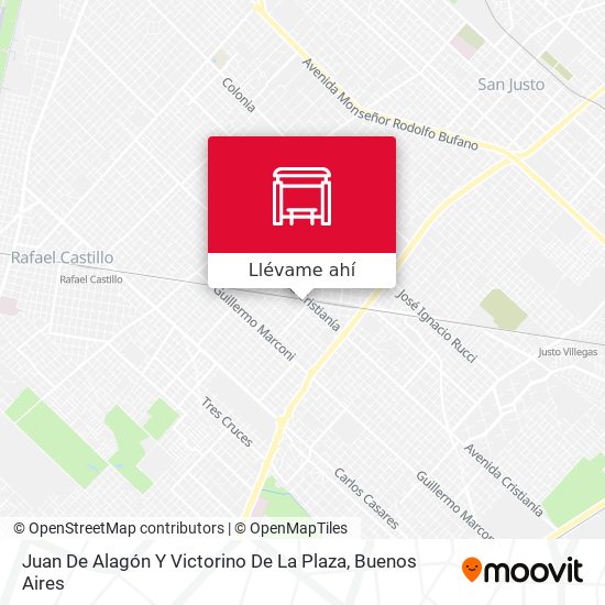 Mapa de Juan De Alagón Y Victorino De La Plaza