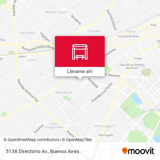 Mapa de 5138 Directorio Av.