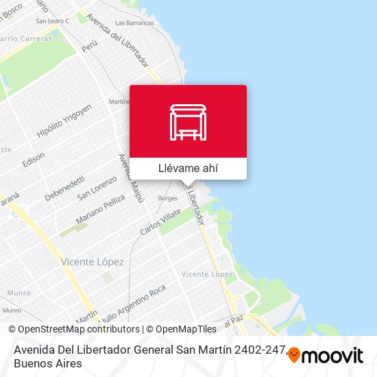 Mapa de Avenida Del Libertador General San Martín 2402-247