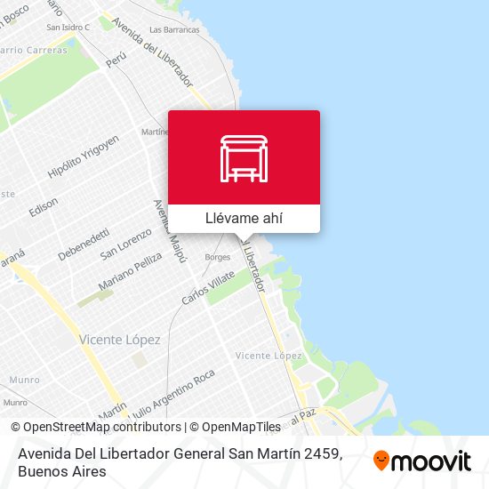 Mapa de Avenida Del Libertador General San Martín 2459