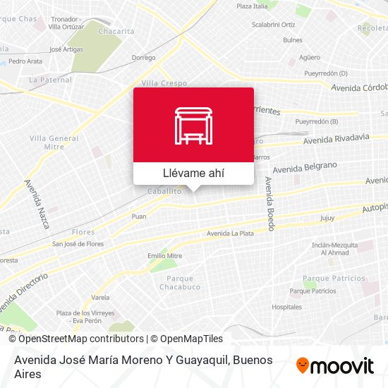 Mapa de Avenida José María Moreno Y Guayaquil