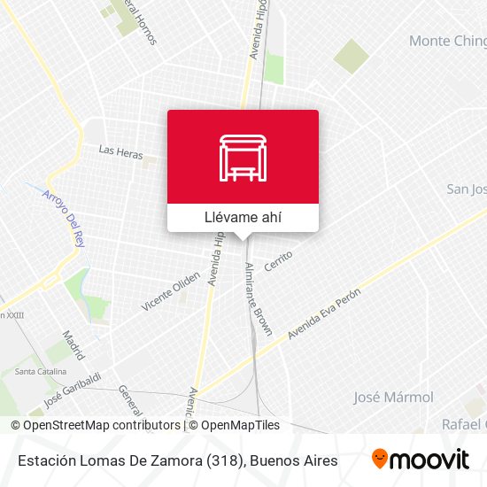 Mapa de Estación Lomas De Zamora (318)