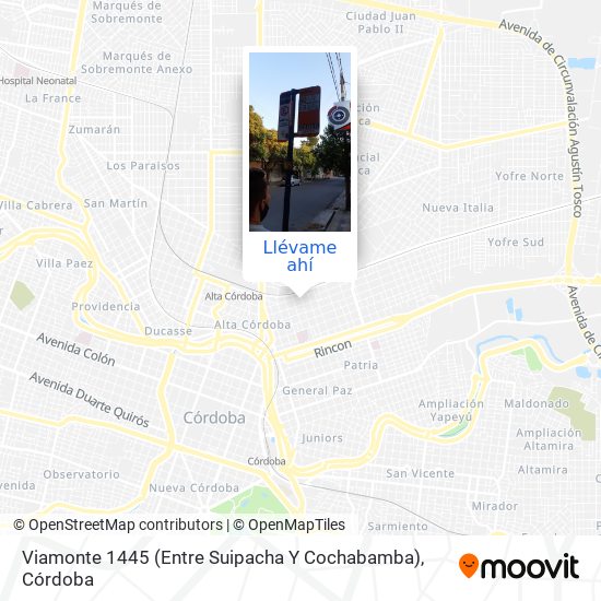 Mapa de Viamonte 1445 (Entre Suipacha Y Cochabamba)