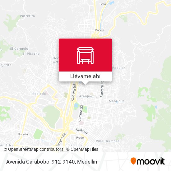 Mapa de Avenida Carabobo, 912-9140