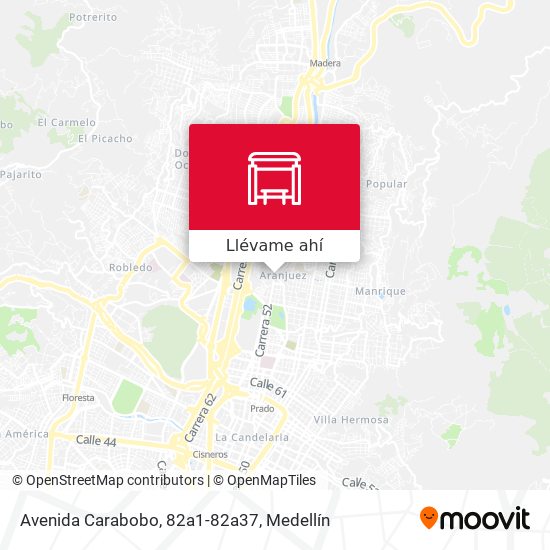 Mapa de Avenida Carabobo, 82a1-82a37