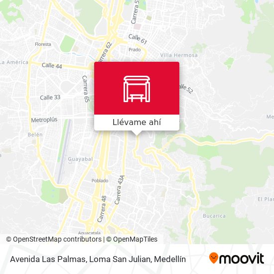 Mapa de Avenida Las Palmas, Loma San Julian