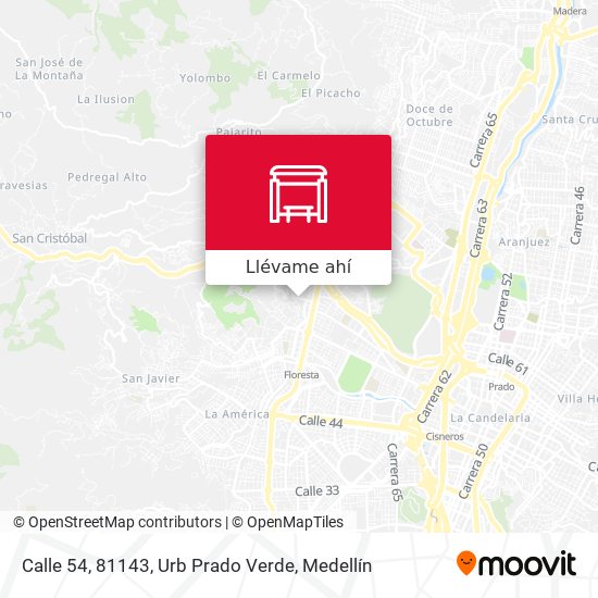 Mapa de Calle 54, 81143, Urb Prado Verde