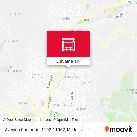 Mapa de Avenida Carabobo, 1102-11062