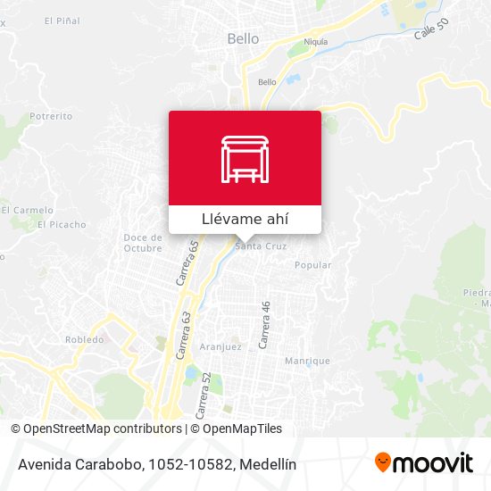 Mapa de Avenida Carabobo, 1052-10582