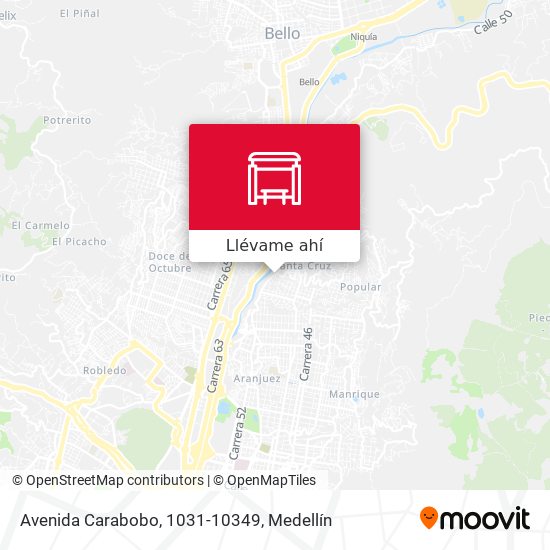 Mapa de Avenida Carabobo, 1031-10349