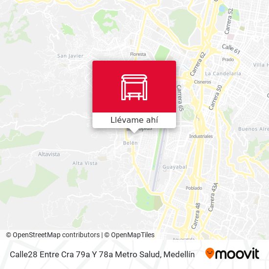 Mapa de Calle28 Entre Cra 79a Y 78a Metro Salud