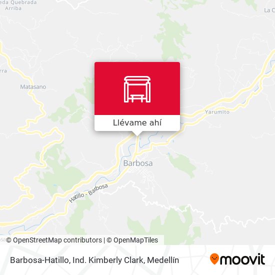 Mapa de Barbosa-Hatillo, Ind. Kimberly Clark