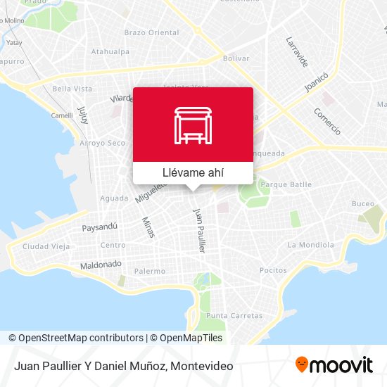 Mapa de Juan Paullier Y Daniel Muñoz