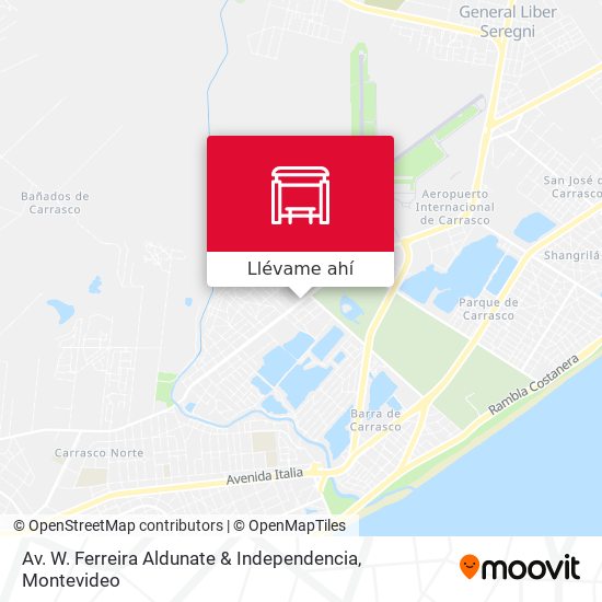 Mapa de Av. W. Ferreira Aldunate & Independencia