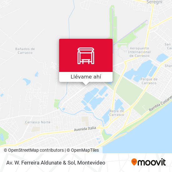 Mapa de Av. W. Ferreira Aldunate & Sol