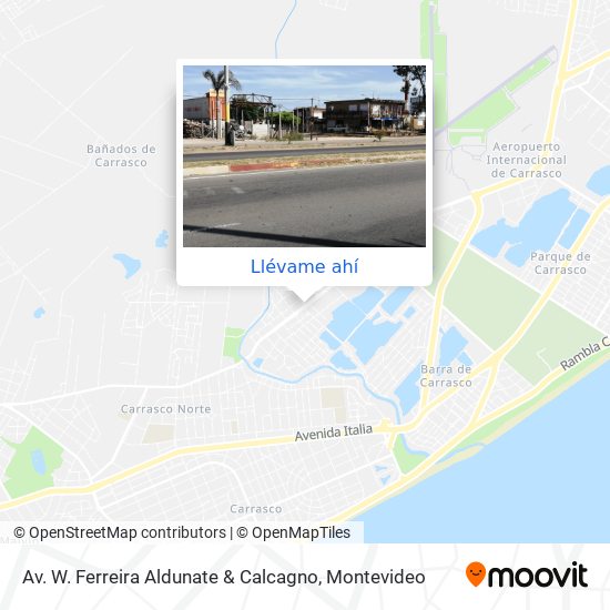 Mapa de Av. W. Ferreira Aldunate & Calcagno