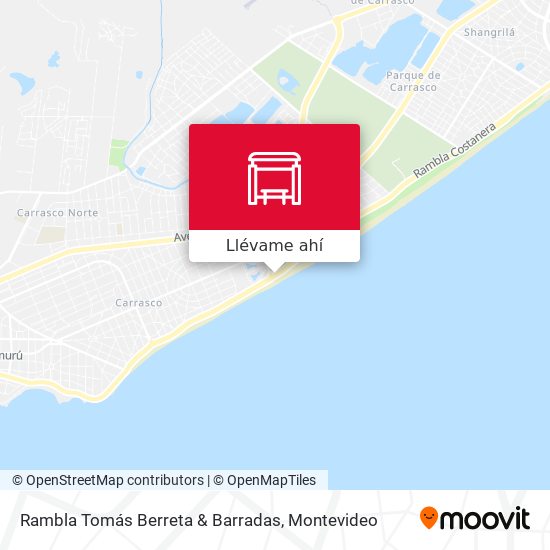 Mapa de Rambla Tomás Berreta & Barradas