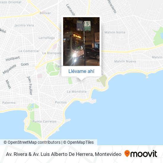 Mapa de Av. Rivera & Av. Luis Alberto De Herrera