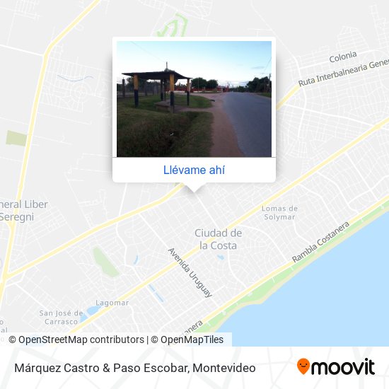 Mapa de Márquez Castro & Paso Escobar