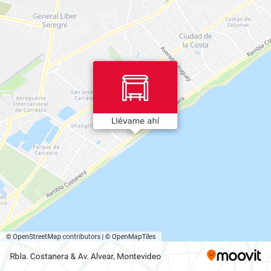 Mapa de Rbla. Costanera & Av. Alvear