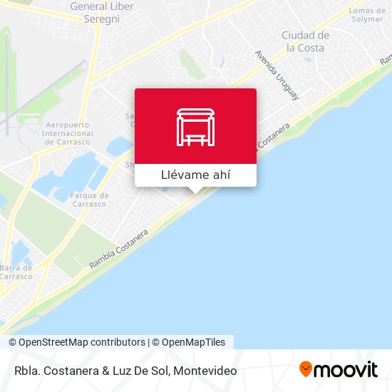 Mapa de Rbla. Costanera & Luz De Sol