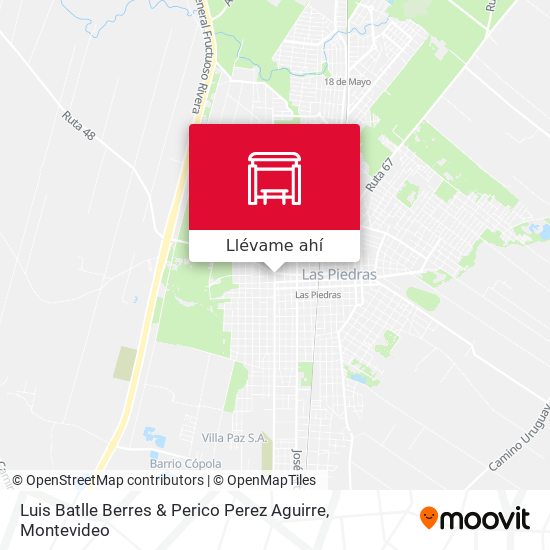 Mapa de Luis Batlle Berres & Perico Perez Aguirre