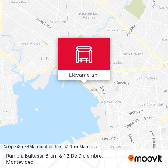 Mapa de Rambla Baltasar Brum & 12 De Diciembre