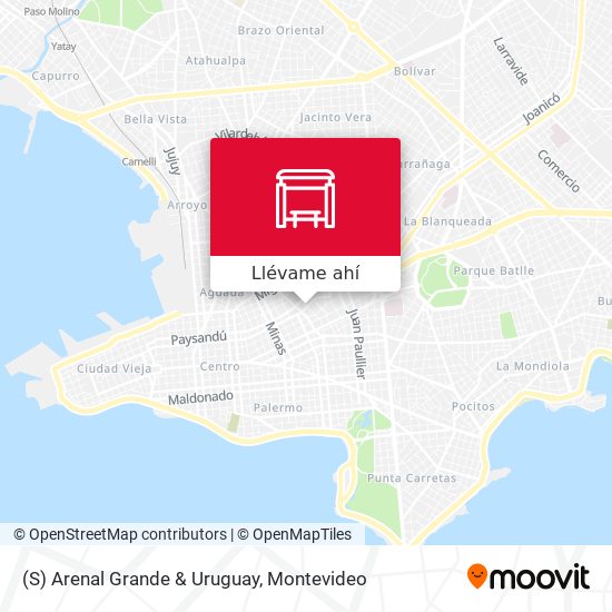 Mapa de (S) Arenal Grande & Uruguay