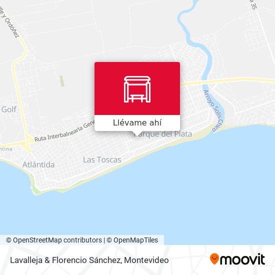 Mapa de Lavalleja & Florencio Sánchez