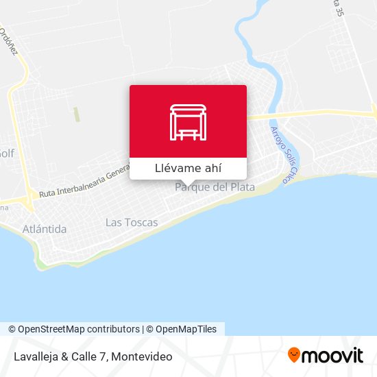 Mapa de Lavalleja & Calle 7