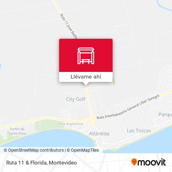 Mapa de Ruta 11 & Florida