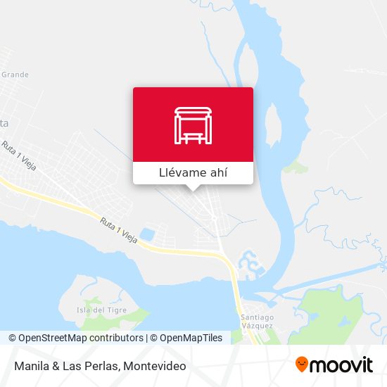 Mapa de Manila & Las Perlas