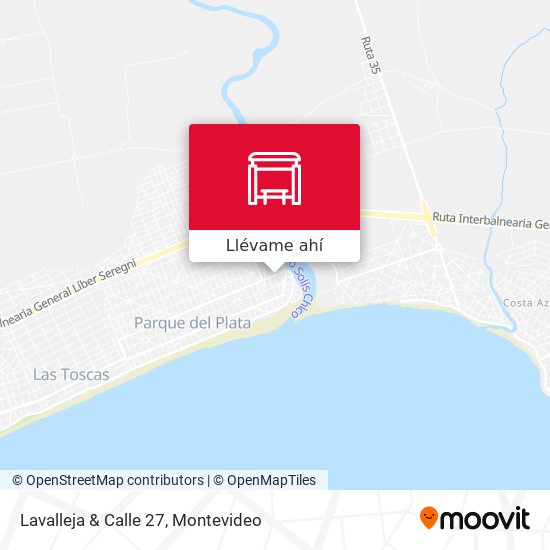 Mapa de Lavalleja & Calle 27