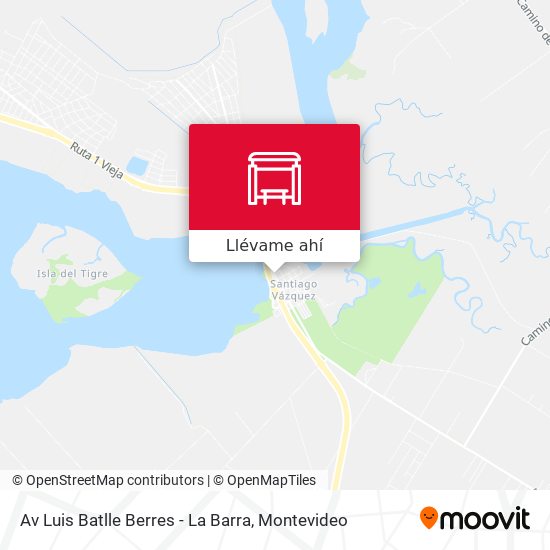 Mapa de Av Luis Batlle Berres - La Barra