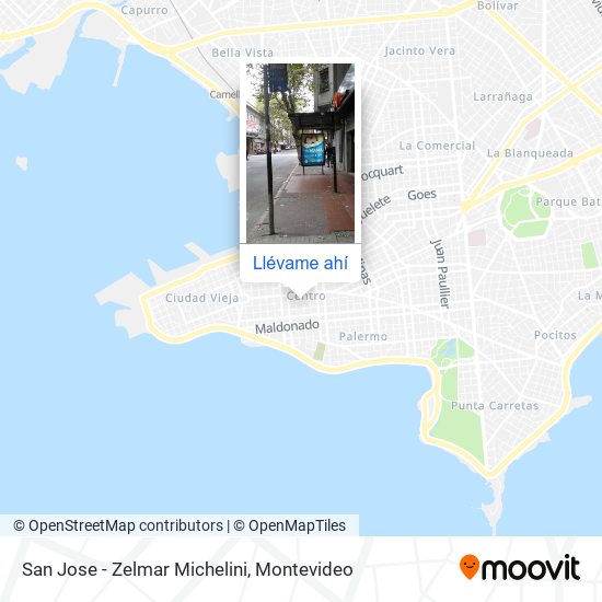 Mapa de San Jose - Zelmar Michelini