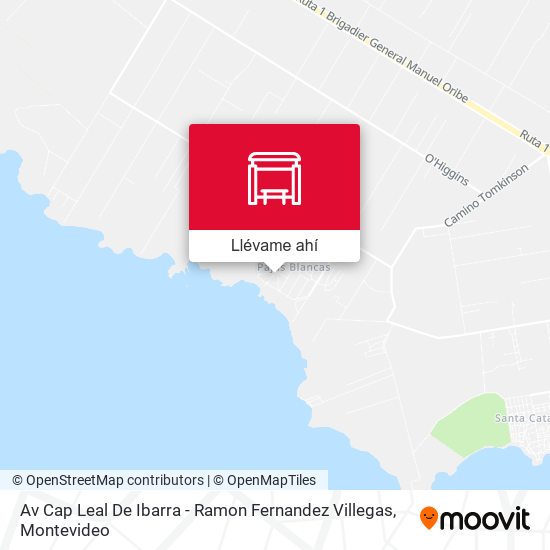 Mapa de Av Cap Leal De Ibarra - Ramon Fernandez Villegas