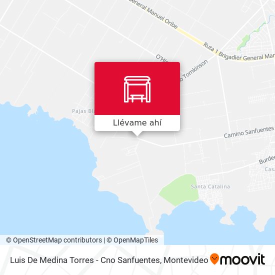 Mapa de Luis De Medina Torres - Cno Sanfuentes