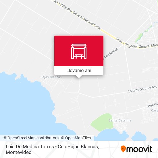 Mapa de Luis De Medina Torres - Cno Pajas Blancas