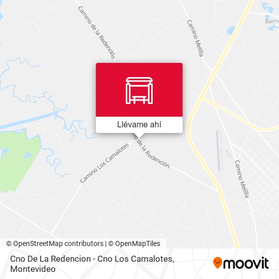 Mapa de Cno De La Redencion - Cno Los Camalotes