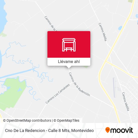 Mapa de Cno De La Redencion - Calle 8 Mts