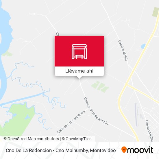 Mapa de Cno De La Redencion - Cno Mainumby