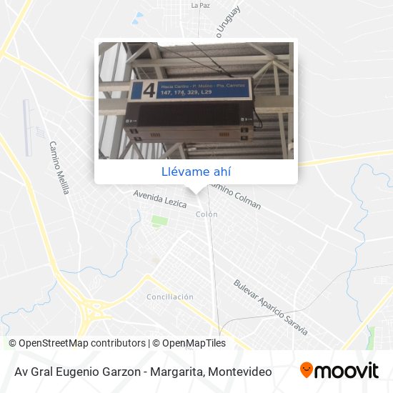 Mapa de Av Gral Eugenio Garzon - Margarita