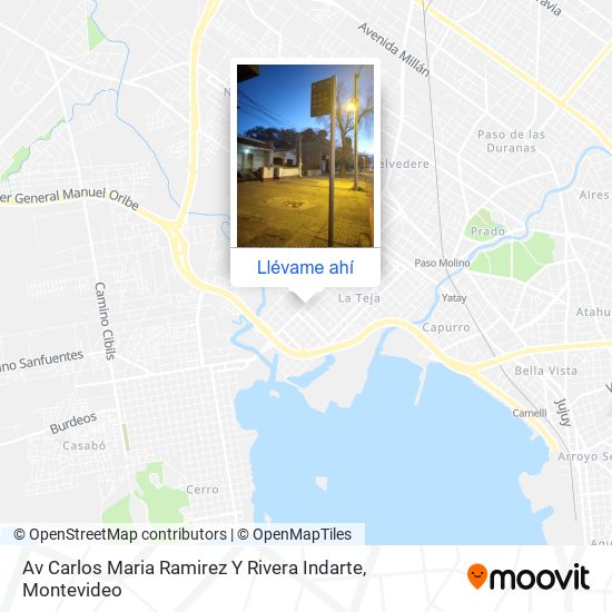 Mapa de Av Carlos Maria Ramirez Y Rivera Indarte