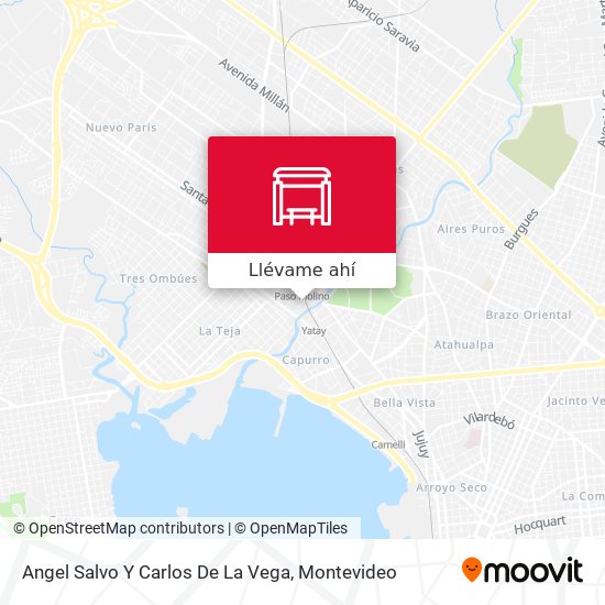 Mapa de Angel Salvo Y Carlos De La Vega