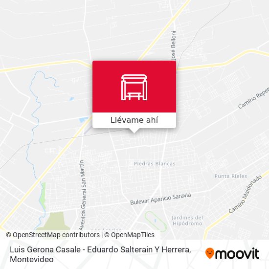 Mapa de Luis Gerona Casale - Eduardo Salterain Y Herrera