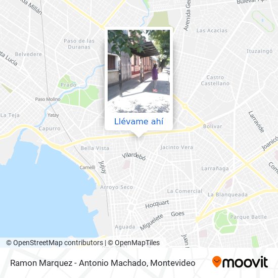 Mapa de Ramon Marquez - Antonio Machado