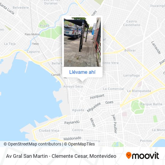 Mapa de Av Gral San Martin - Clemente Cesar