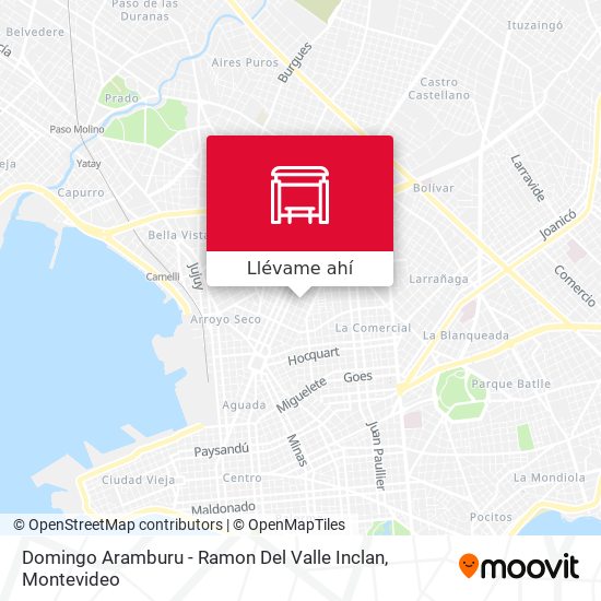 Mapa de Domingo Aramburu - Ramon Del Valle Inclan