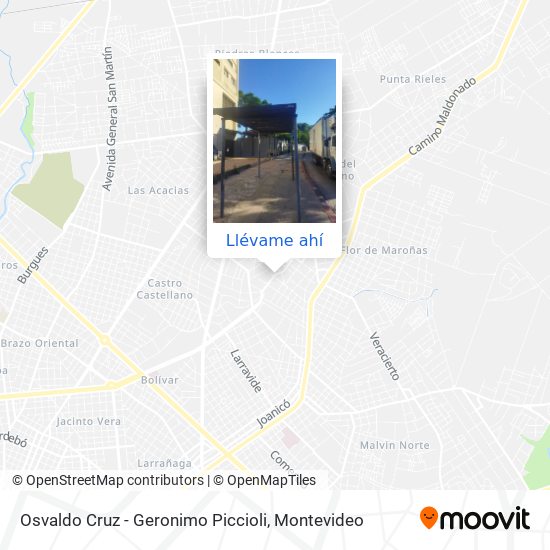 Mapa de Osvaldo Cruz - Geronimo Piccioli